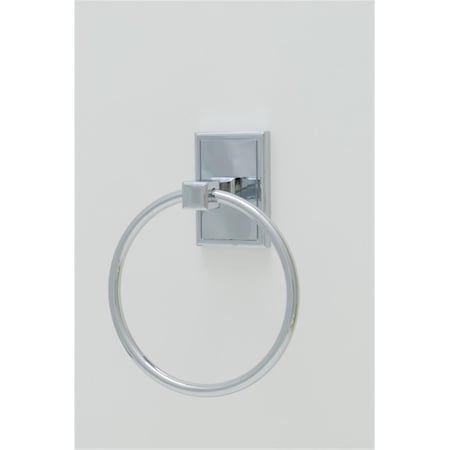 Residential Essentials Towel Ring- Polished Chrome 2586PC